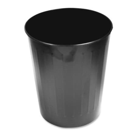 Sp Richards Genuine Joe Fire Safe Trash Can 6 Gal. Steel Black - GJO58897 GJO58897